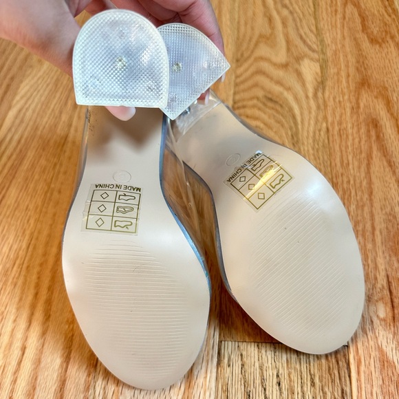 Holographic Clear Heels - Picture 4 of 4